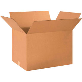 Cardboard Corrugated Boxes, 24"L x 18"W x 16"H, Kraft