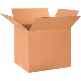 Cardboard Corrugated Boxes, 24"L x 20"W x 20"H, Kraft