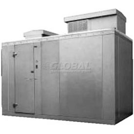 Outdoor Cooler, +35°F, Floor, LH Door, 72"W x 96"D x 91"H