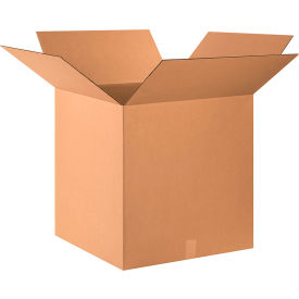 Heavy Duty Cardboard Corrugated Boxes, 24"L x 24"W x 24"H, Kraft