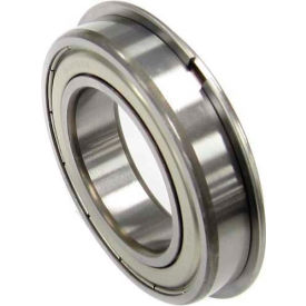 Radial Ball Bearing 6202zznr, Double Shielded W/Snap Ring, 15mm Bore, 35mm Od