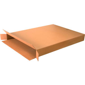 Side Loading Cardboard Corrugated Boxes, 36"L x 5"W x 48"H, Kraft