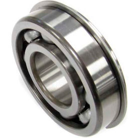 Radial Ball Bearing 6201nr, Open W/Snap Ring, 12mm Bore, 32mm Od
