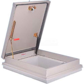 Galvanized Roof Hatch for Curb Installation - 36"x30"