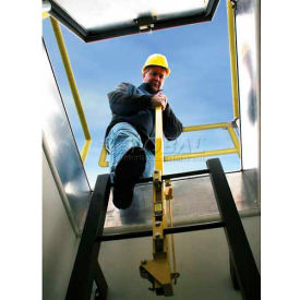 LU-2 Galvanized Steel Ladder Safety Post