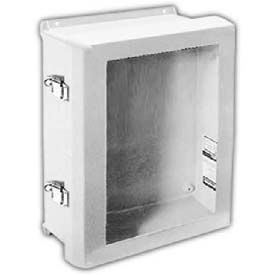 14" X 12" Non-Metallic Enclosure with Bonded Window, Hinge, and 2 Padlockable Latches