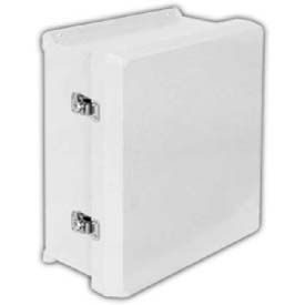 14" X 12" Non-Metallic Enclosure, Hinge, 2 Twist Latches