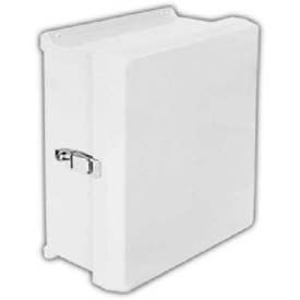 10" X 8" Non-Metallic Enclosure, Hinge, 1 Padlockable Latch - Min Qty 2