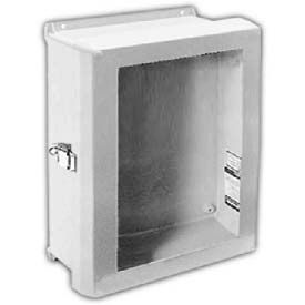 8" X 6" Non-Metallic Enclosure with Bonded Window, Hinge, 1 Padlockable Latch