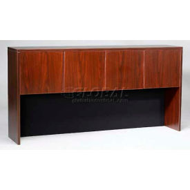 Hutch with 4 Doors - 66" - Mahogany