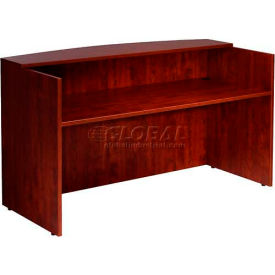 Reception Desk - 71" - Mahogany