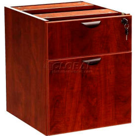 Hanging Pedestal File - Mahogany