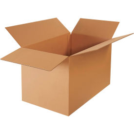 HD Double Wall Cardboard Corrugated Boxes, 36"L x 22"W x 22"H, Kraft