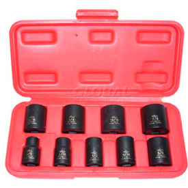 Impact Socket, 3/8" Drive, 5/8", 6 Point, Short