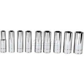 Chrome Socket, 3/8" Drive, 14mm, Deep