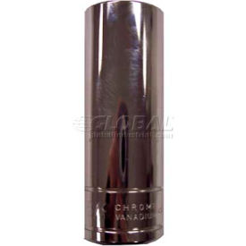 Chrome Socket, 3/8" Drive, 12 Point, 9/16", Deep