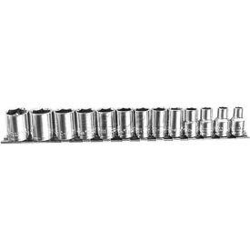 Chrome Socket, 3/8" Drive, 9mm, Short