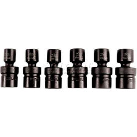 1/2" Drive Impact Socket, 13mm, 6 Point, Flex, Short