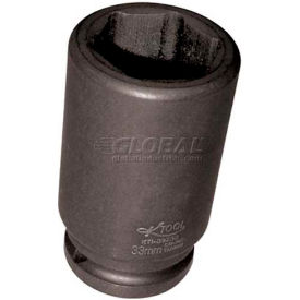 Impact Budd Wheel Socket, 3/4" Drive, 33mm, 6 Point, Deep