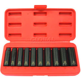 Impact Socket 3/8" Drive, 11mm, 6 Point, Deep