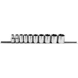 Chrome Socket, 3/8" Drive, 7/8", 6 Point, Short