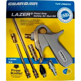 LZR6507KIT, Lazer Pistol Grip Safety Air Gun Kit