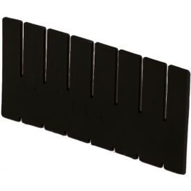 ESD-Safe Vertical Box Dividers DV1050XL, Black, 9-1/8"L x 4-13/32"H