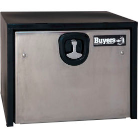 Underbody Truck Box w/ SS Door - Black 24x24x48