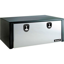 Underbody Truck Box w/ SS Door - Black 18x18x48