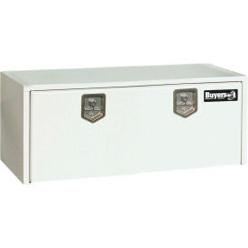 Underbody Truck Box w/ Stainless Steel T-Handle - White 18x18x48