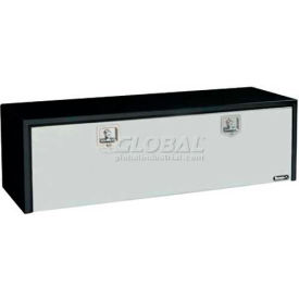 Underbody Truck Box w/ SS Door - Black 18x18x60