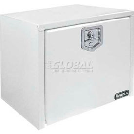 Underbody Truck Box w/ Stainless Steel T-Handle - White 24x24x24