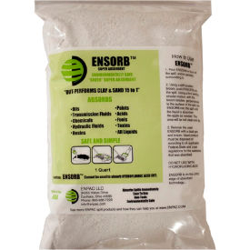 ENSORB Super Absorbent, 1 Quart Zip-Seal Bags, Case of 12