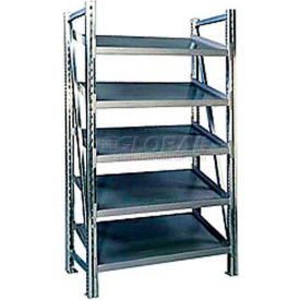 Pick Shelving, 5 Level, Single, Tilt, 78"H x 50"W x 24"D, Starter
