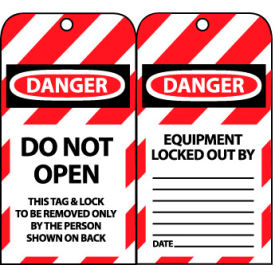 Lockout Tags - Do Not Open