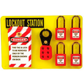 Lockout Station with Contents