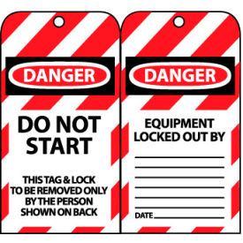 Lockout Tags - Do Not Start
