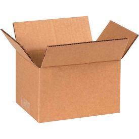 Cardboard Corrugated Boxes, 7"L x 5"W x 4"H, Kraft