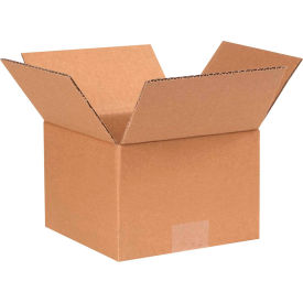 Cardboard Corrugated Boxes, 7"L x 7"W x 5"H, Kraft