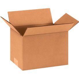 Cardboard Corrugated Boxes, 9"L x 6"W x 6"H, Kraft