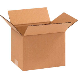 Cardboard Corrugated Boxes, 9"L x 7"W x 7"H, Kraft