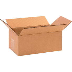 Cardboard Corrugated Boxes, 10"L x 6"W x 4"H, Kraft