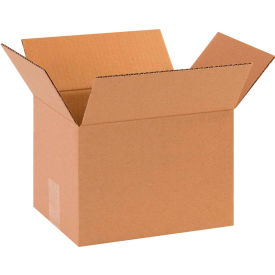 Cardboard Corrugated Boxes, 10"L x 8"W x 7"H, Kraft