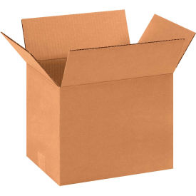 Cardboard Corrugated Boxes, 11-1/4"L x 8-3/4"W x 8-3/4"H, Kraft