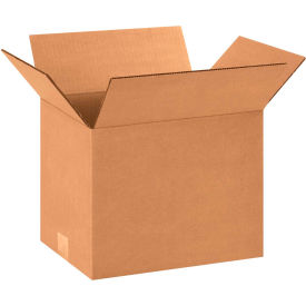 Cardboard Corrugated Boxes, 12"L x 9"W x 9"H, Kraft