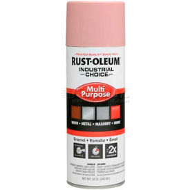 Industrial 1600 System Gen Purpose Enamel Aerosol, Dusty Pink, 12 oz.