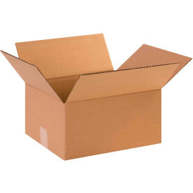 Cardboard Corrugated Boxes, 12"L x 10"W x 6"H, Kraft
