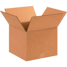 Cardboard Corrugated Boxes, 12"L x 12"W x 9"H, Kraft