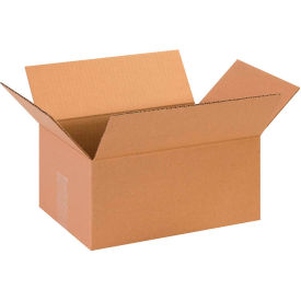 Cardboard Corrugated Boxes, 13"L x 9"W x 6"H, Kraft