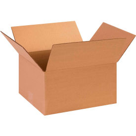 Cardboard Corrugated Boxes, 13"L x 11"W x 7"H, Kraft